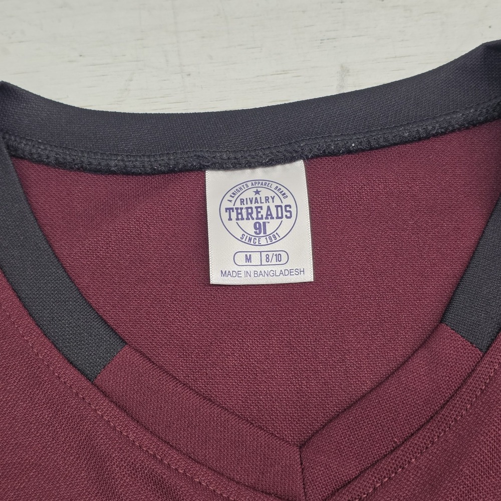 Mississippi State Bulldogs #78 Jersey Youth Boys M 8/10 Maroon Rivalry Threads - Picture 5 of 9